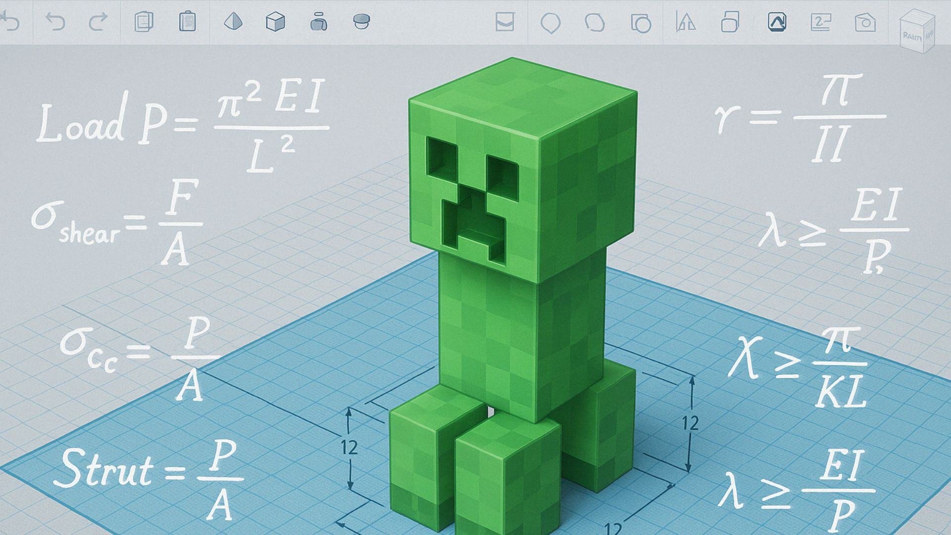 3D printing creeper and learning its never easy to account for everything