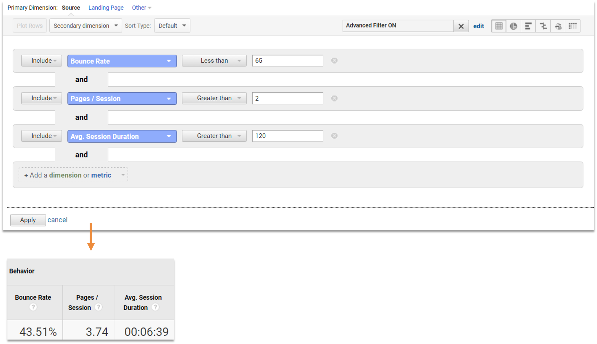 How to Check Backlinks in Google Analytics Advanced Technique Three Advanced Filter Settings 3