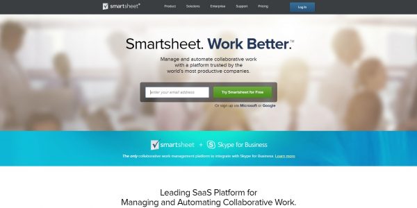 Project Management Tools-Smartsheet
