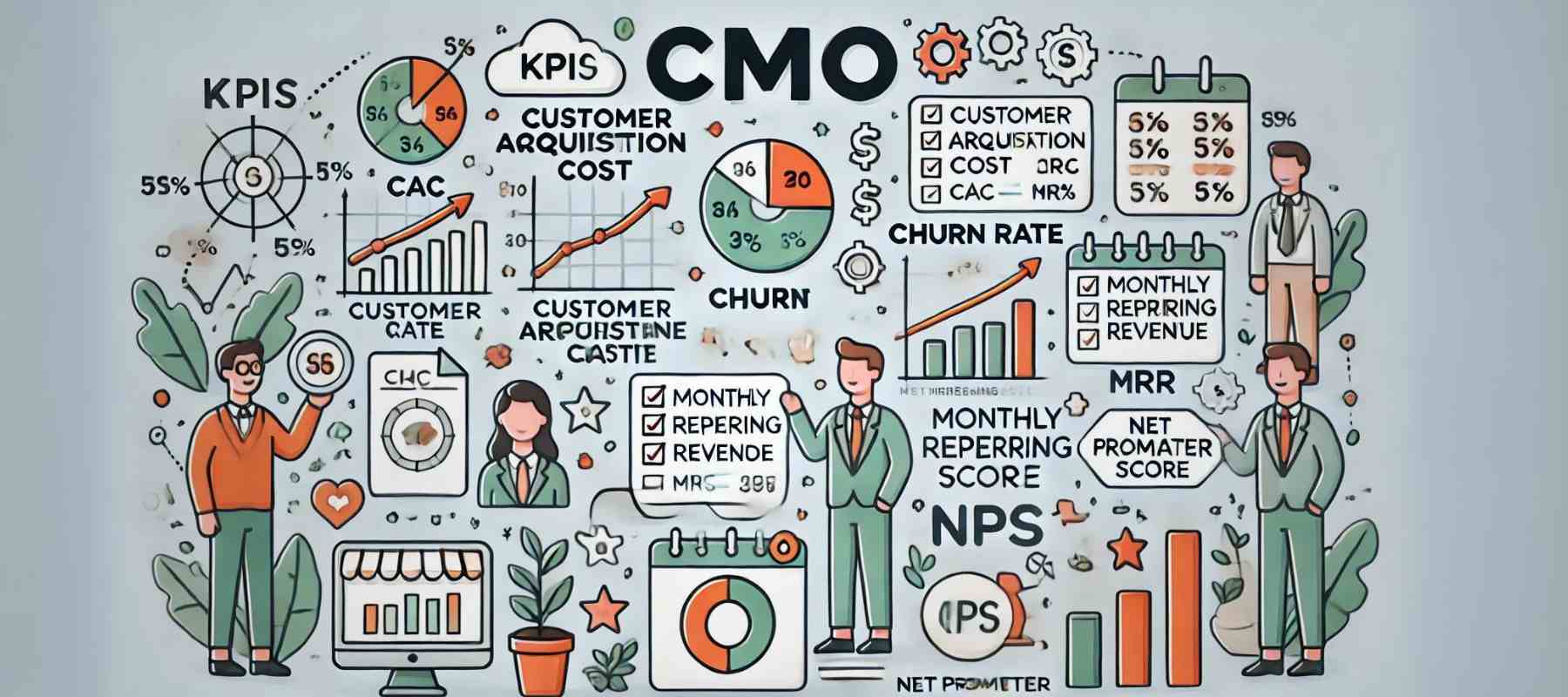 KPIS to monitor for a SaaS Fractional CMO