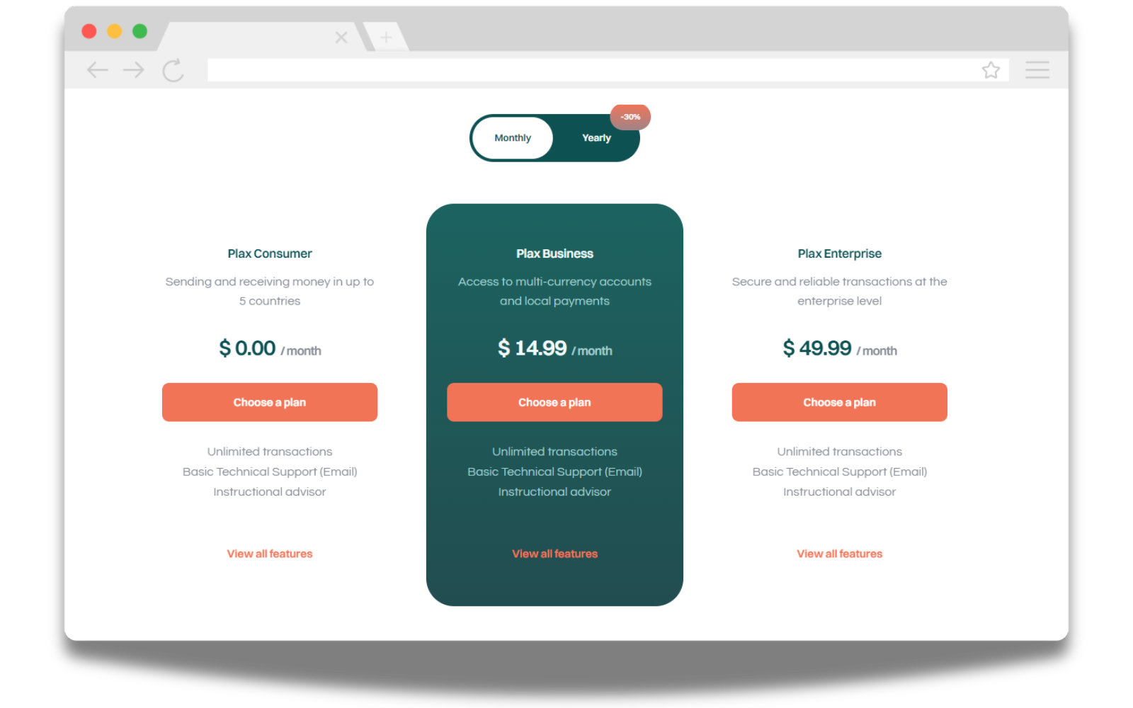 color-price-popular-choise-SaaS Pricing Page-1