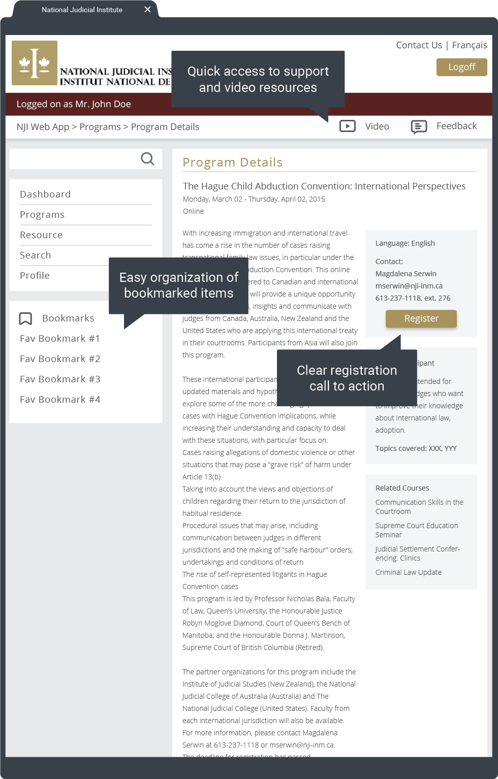 Web app refreshed and updated for improved UX