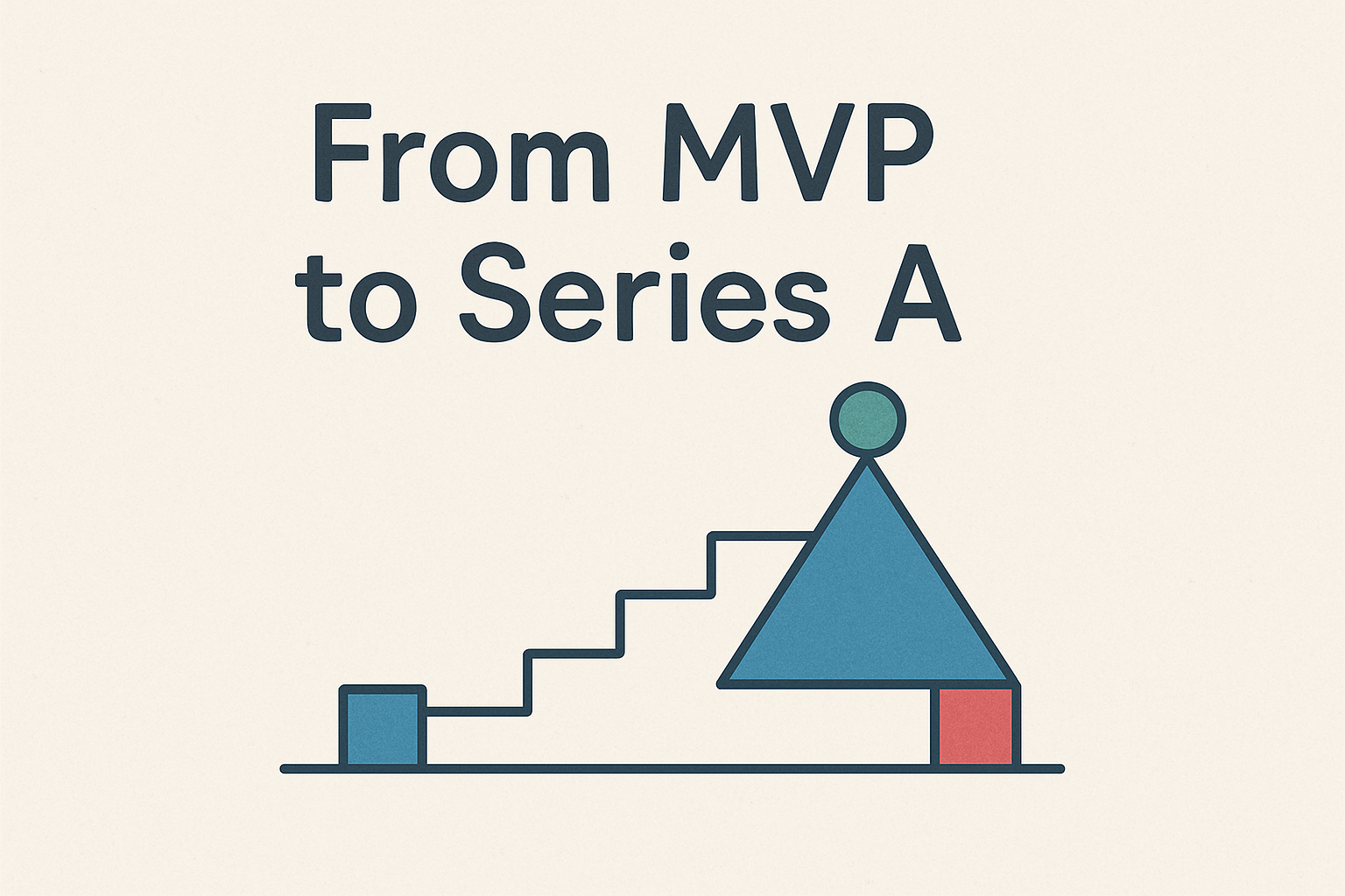Guide showing how Canadian startups grow from MVP to Series A funding.