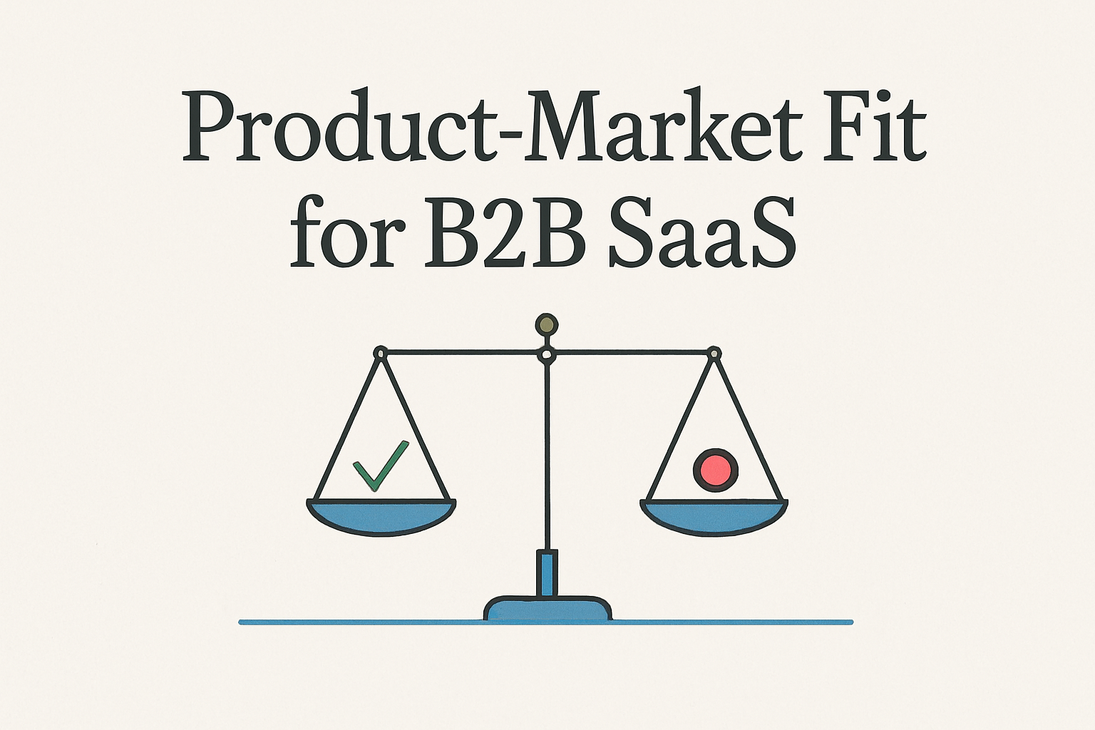 Explanation of product-market fit for Canadian B2B SaaS companies and how founders validate real buyer demand.