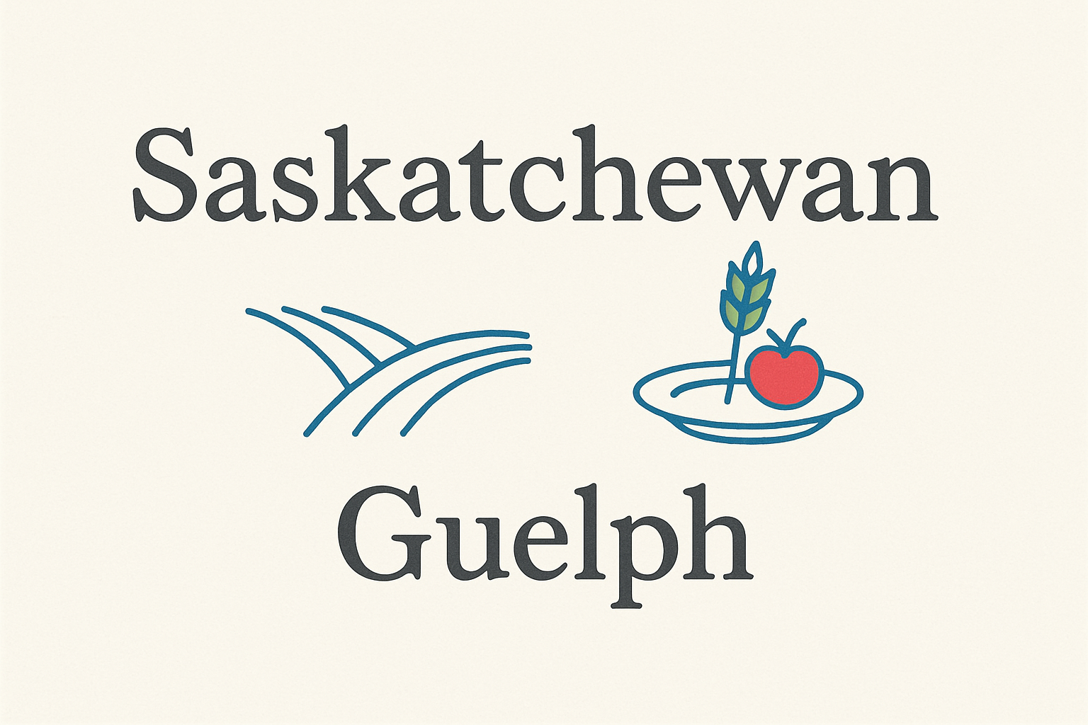 Comparison of Saskatchewan and Guelph as hubs for agtech and food innovation in Canada.