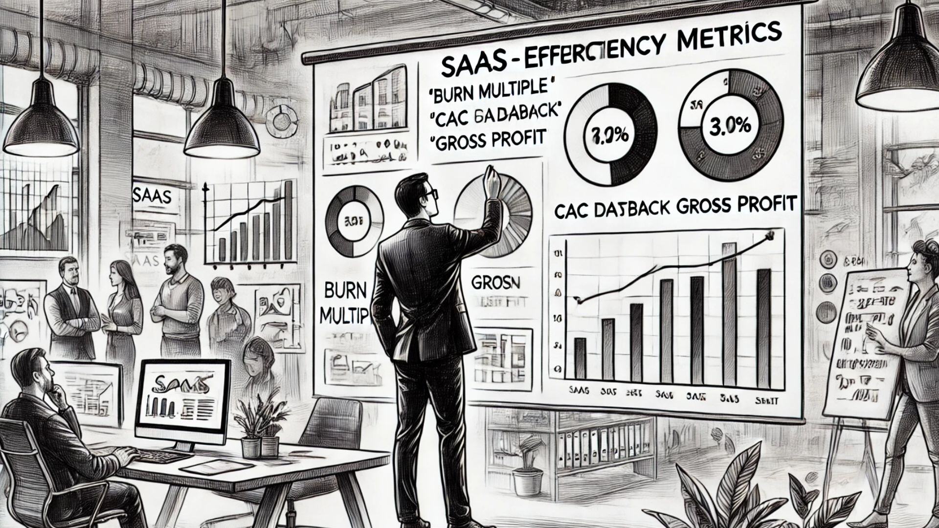 Efficiency is essential for SaaS founders