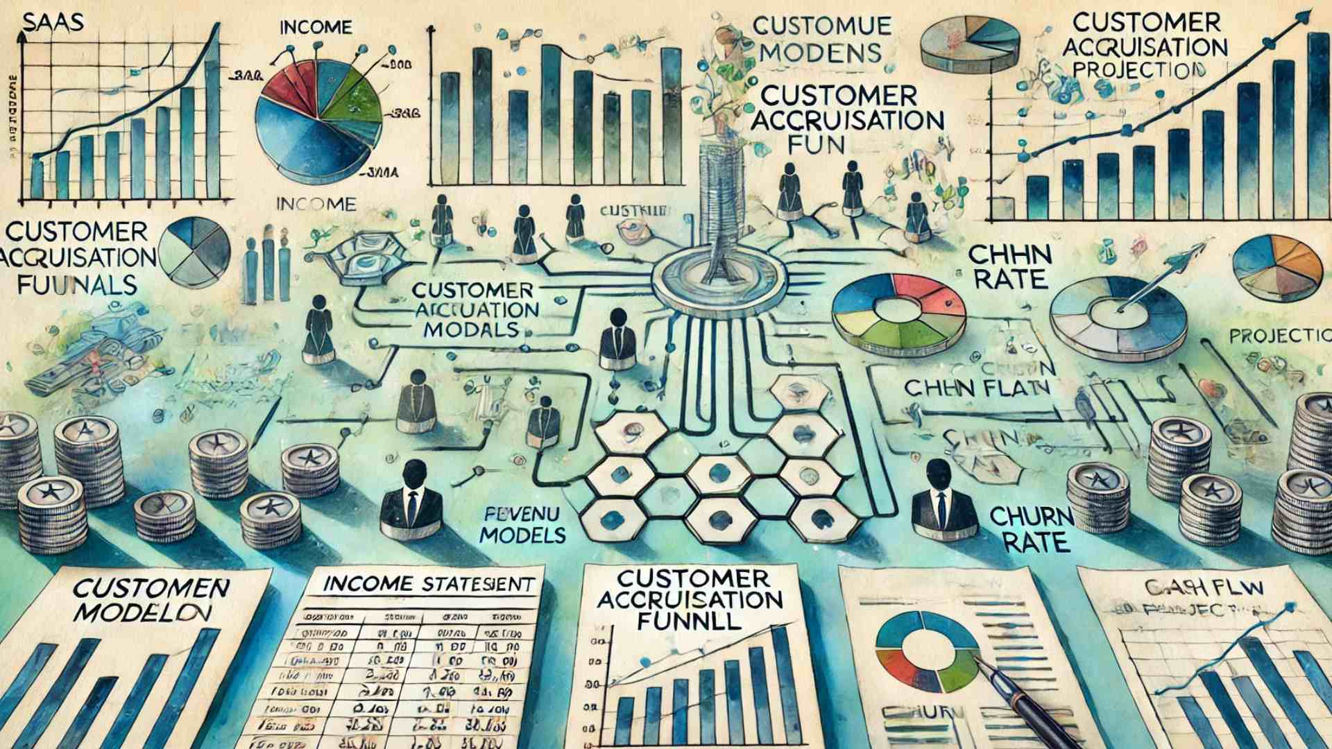 SaaS Startup Financial Modeling