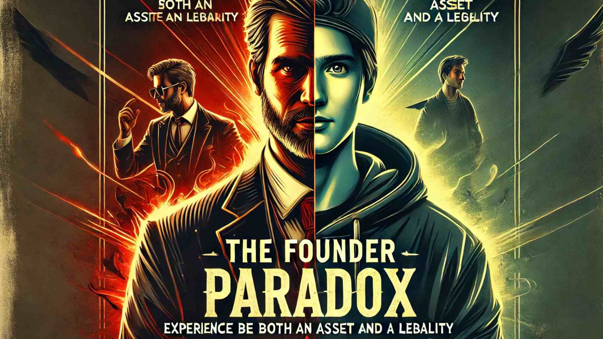 The founders paradox - experience is a double edge sword
